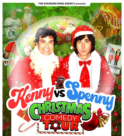 Kenny vs Spenny Christmas Comedy Tour graphic.